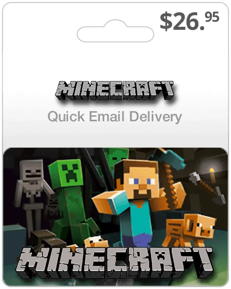 Minecraft Gift Card